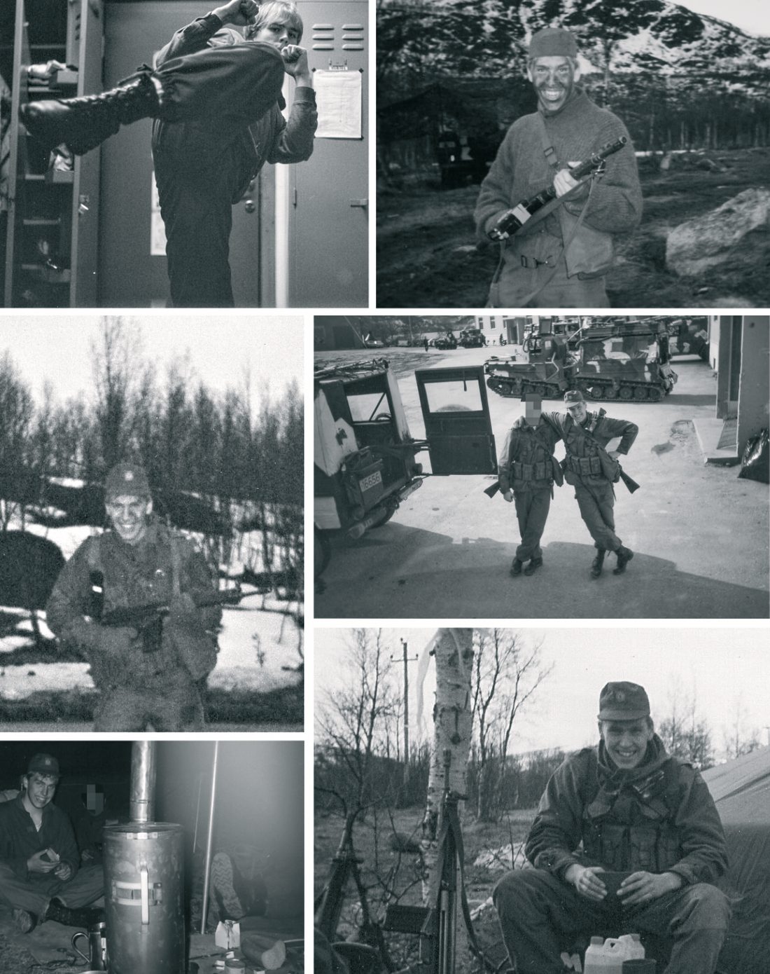 Private fotografier fra min militærtjeneste i Brigade Nord, 1989 – Norges beredskapsstyrke mens Sovjetunionen fortsatt eksisterte.